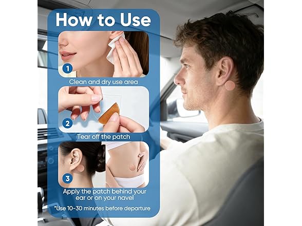 Enmingth Motion Sickness Patches