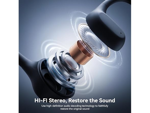 LEVN Open Ear Headphones Bluetooth 5.3