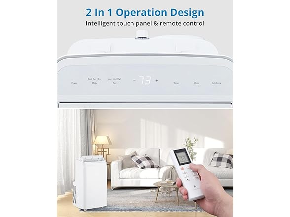 (NEW!) dainslef Up To 750sqft Portable AC