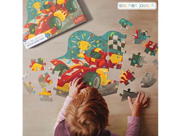 Stephen Joseph Shaped Jigsaw Puzzle, 40