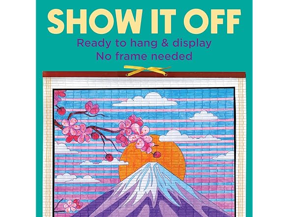Faber-Castell Paper Scroll Painting Kit, Mount Fuji