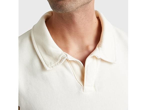 Hanes Mens Fleece Polo Grey (S)