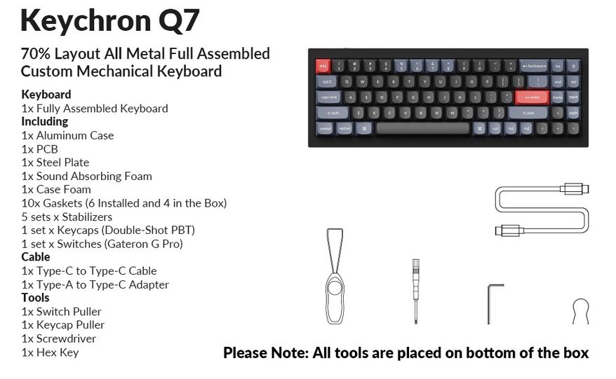 Keychron Q7 Wired Custom Mechanical Keyboard - Gallery 16