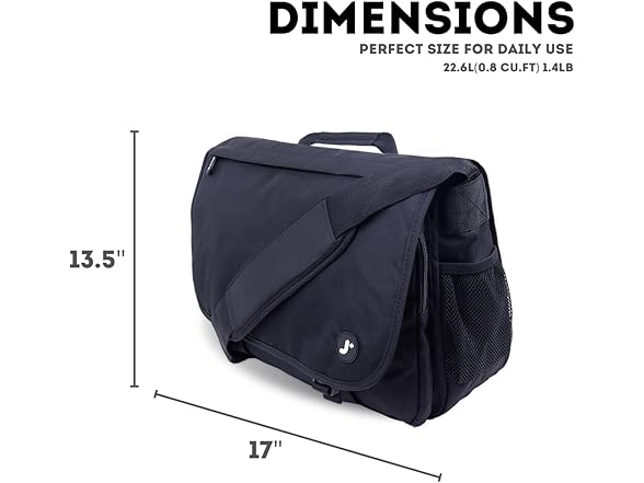 J World New York Thomas Laptop Messenger Bag