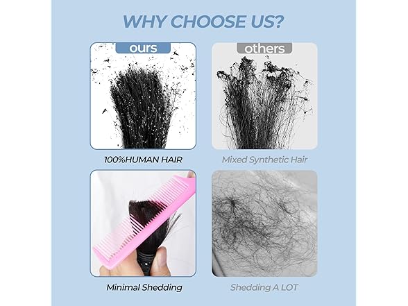 Tuseha Human Braiding Hair