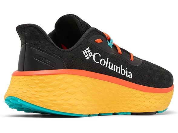 Columbia Mens Konos El, Black/Red Quartz, 7