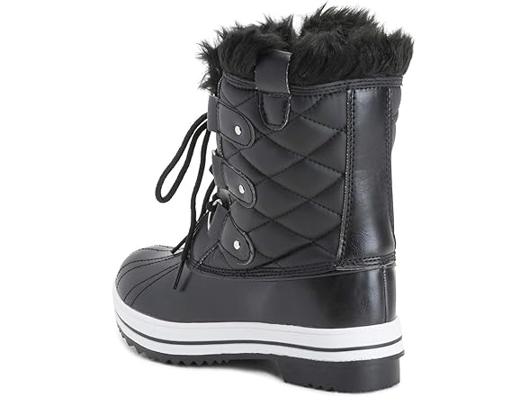 POLAR Womens Snow Boot Quilted Short