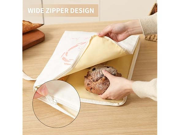 Beeswax Bread Storage Bags