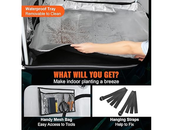 VEVOR 2x4 Grow Tent
