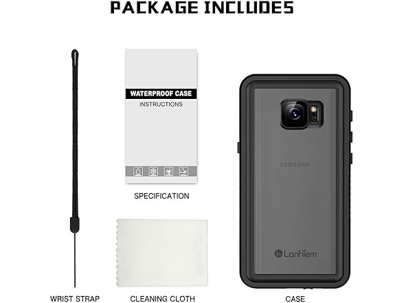 Lanhiem Galaxy S25 Waterproof Case