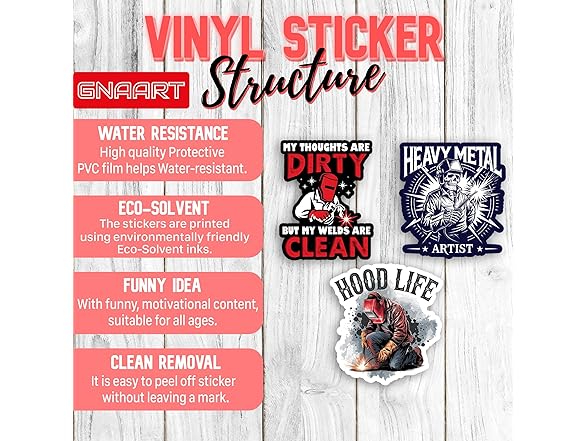 GNAART Heavy Metal Artist Stickers
