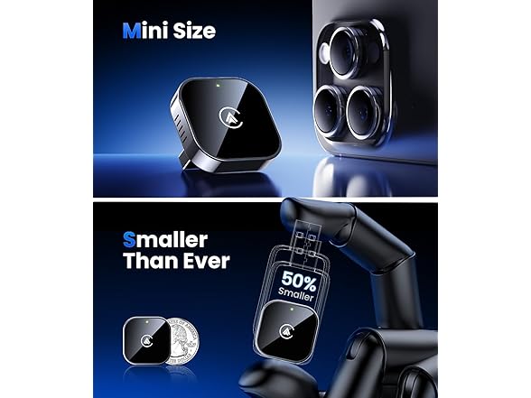 Teeran Wireless CarPlay & Android Auto Adapter