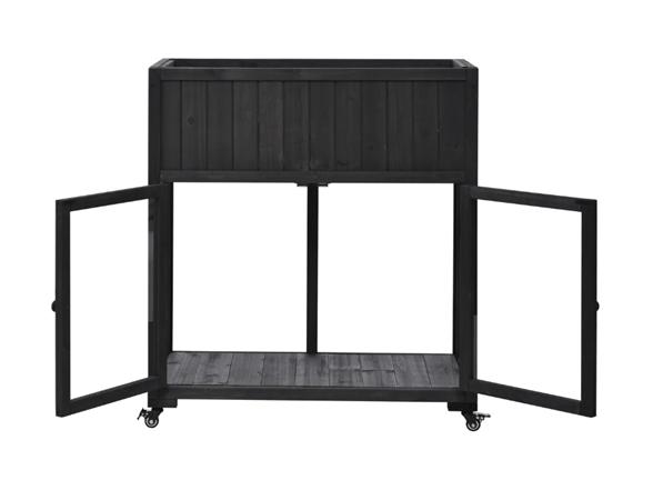 Latitude Run Raised Bed Planter w/ Wheels -Choose Color