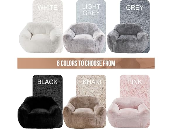 Homguava Pink Giant Bean Bag Chair