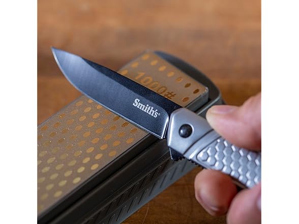 SMITH’S Gentleman’s Pocket Knife, Stainless Steel Handle