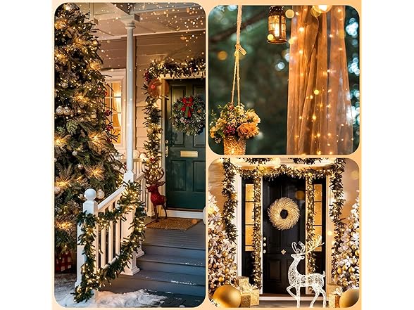 Lakumu B0FBRD4H71 Warm White String Lights