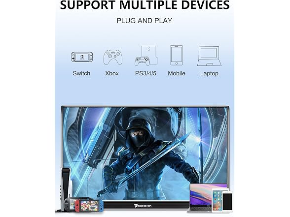 MAGICRAVEN 16in 4K Portable Monitor