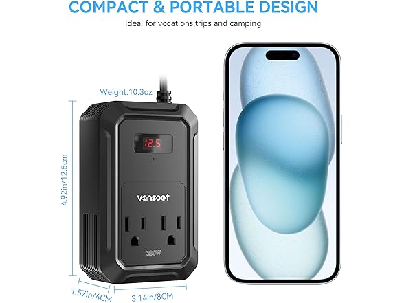 200W Car Power Inverter