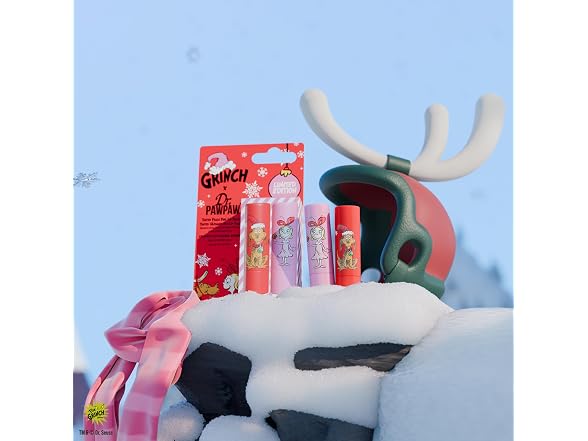 Dr. PawPaw The Grinch Set Ultimate Red and Peach