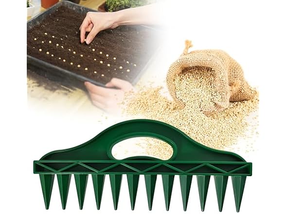spaceurseeds GAR-27 Row Seeder Tool for Seed Spacing