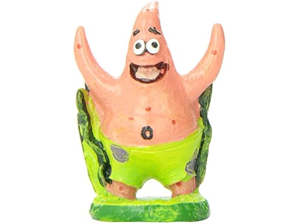 Penn-Plax Mini Patrick Aquarium Ornament