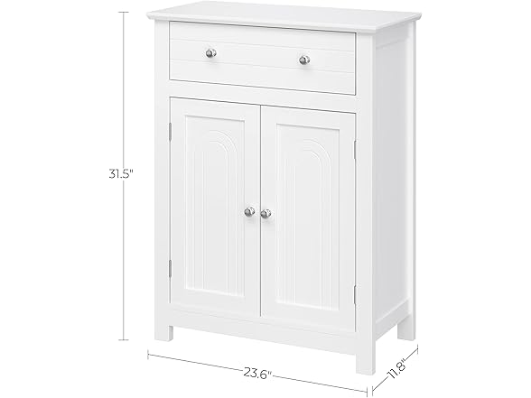 SONGMICS VASAGLE Free Standing Bathroom Cabinet