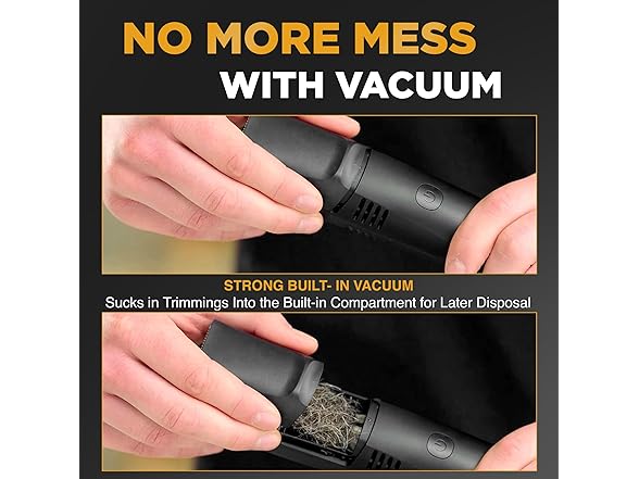 Bell+Howell Vacutrim Professional Beard Trimmer