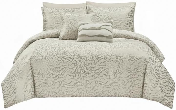 J&V Textiles Botanical 5-Piece Comforter Set - Gallery 11