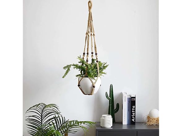 AKEIE Macrame Plant Hanger 3 Pack
