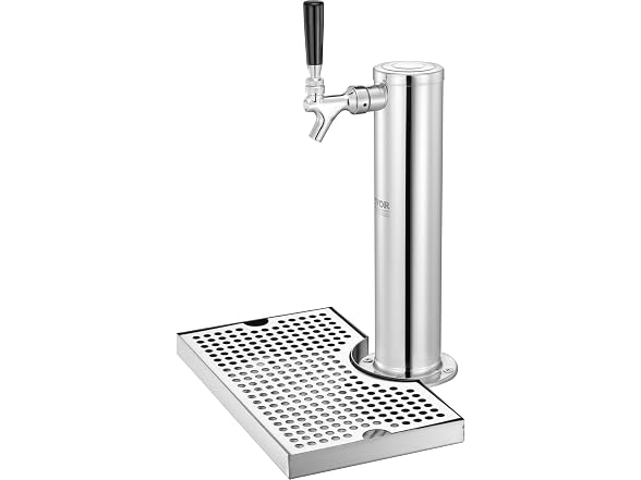 VEVOR Kegerator Tower Kit w/ Drip Tray