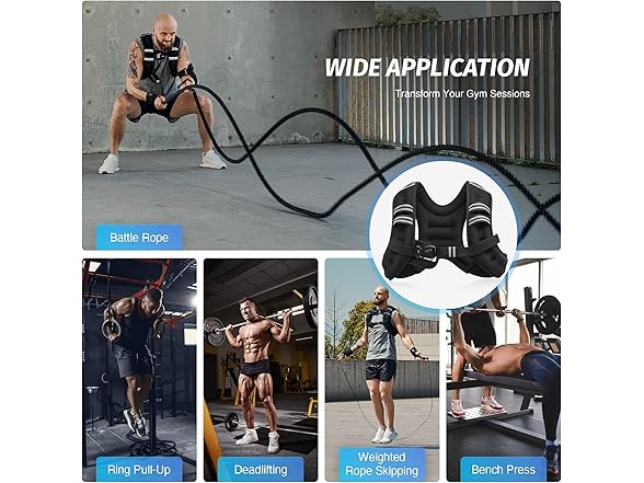 ZELUS Weighted Vest - 6lb