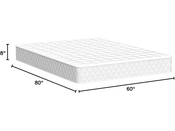 Best Price Mattress 8 Inch Tight-Top Pocket Spring Queen Mattress