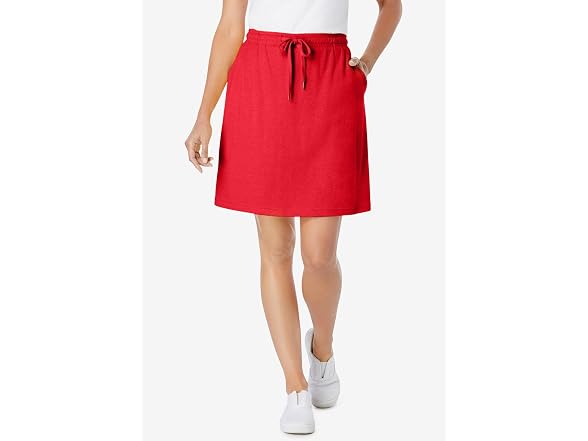 Woman Within Women (L) Sport Knit Skort