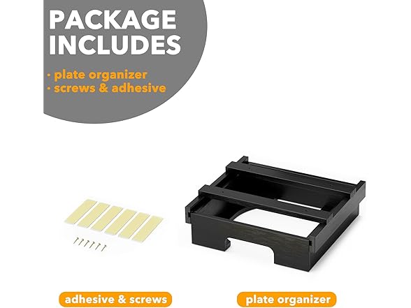 SpaceAid 9-inch Paper Plate Dispenser