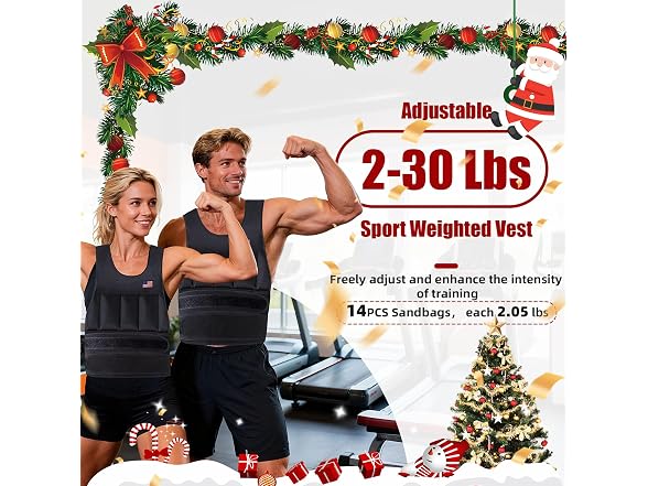 Wolliwa Adjustable Weighted Vest