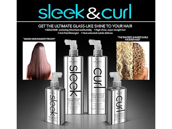 Hair Chemist SLEEK Anti Humidity Shine Coat 8 oz.