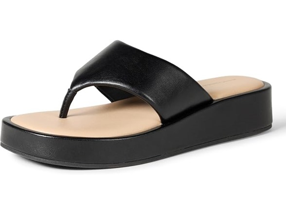 Black Faux Leather