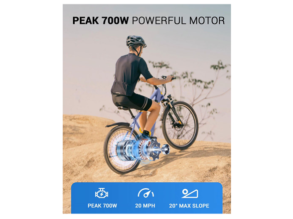 Multijoy MJ-EB263 EBike (Blue)