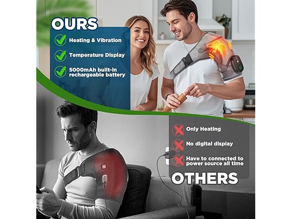 Cordless Shoulder Heating Pad