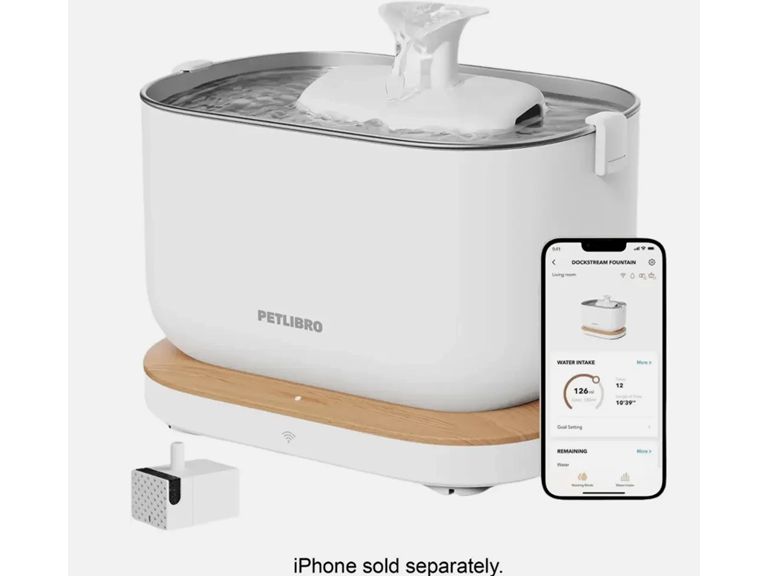 Petlibro PL-WF105-02W Dockstream Automatic Pet Water Fountain