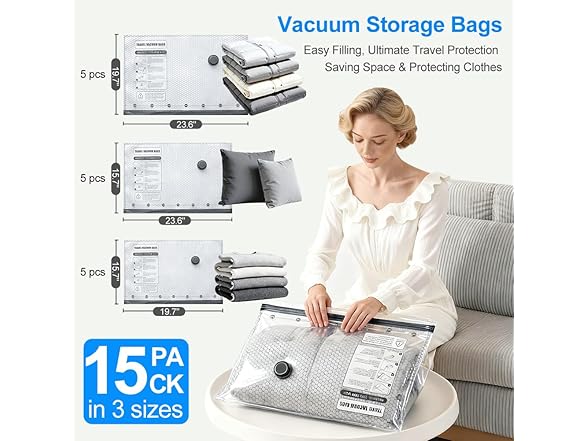 Vacuum Seal Bags for Travel