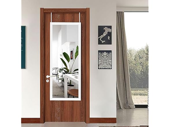 NeuType Over The Door Full Length Mirror