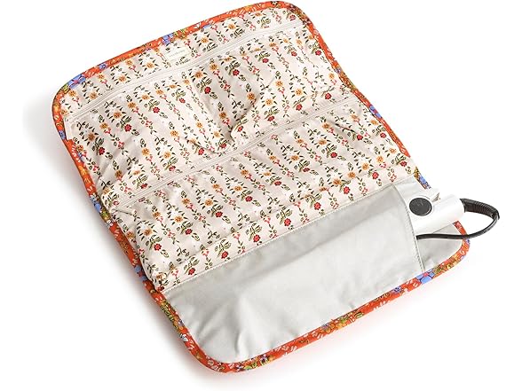 Vera Bradley Premium Cotton Hair Accessory Organizer, Garden Paisley