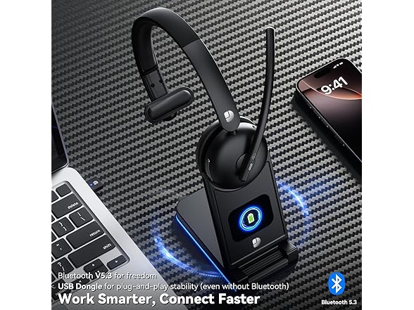 Dytole ANC Wireless Headset with Mic