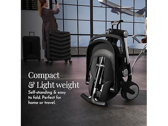 Evolur volur Velo Rider Travel Stroller – Compact, Lig