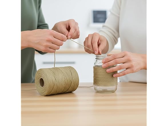 820 Yd. Touch of Nature Macramé 3 Ply Natural Jute Cording