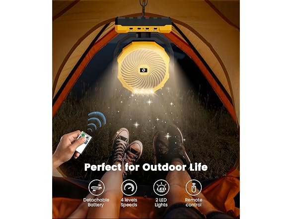 korbot Camping Fan 24000mAh