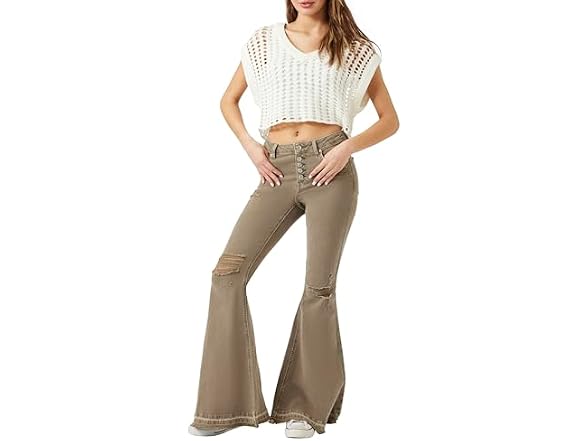 Forever 21 (30) Recycled Cotton Flare Jeans