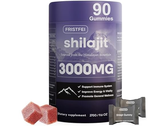 Fristfei Pure Himalayan Shilajit Gummies
