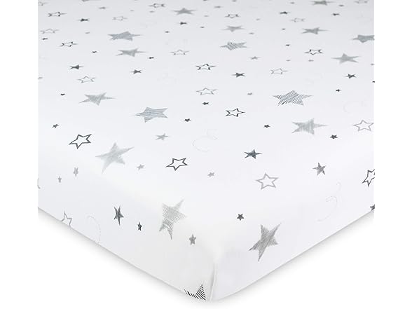 American Baby Company Fitted Sheet, 36" x 18"